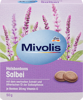 Halsbonbons Salbei Mivolis