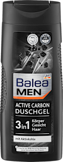 Active Carbon 3u1 gel za tuširanje Balea MEN
