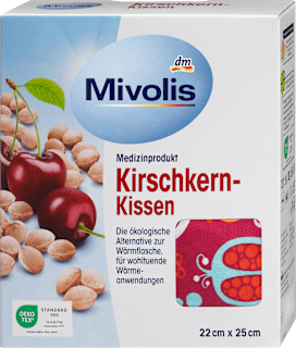 Kirschkern-Kissen sortiert Mivolis