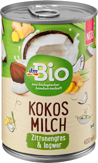 Kokosovo mleko sa limunovom travom i đumbirom  dmBio