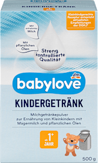 Gyerekitalpor fölözött tejjel és növényi olajokkal, 1 éves kortól babylove