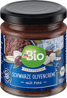Pastă tartinabilă de masline negre cu feta ECO dmBio