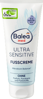 ULTRA SENSITIVE krema za stopala Balea med