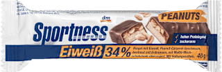 Proteinska pločica s okusom kikirikija i karamele Sportness
