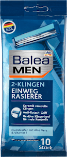 Jedokratni brijači sa duplim oštricama Balea MEN