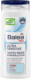 Lotion do ciała Ultra Sensitive z solą z Morza Martwego Balea med