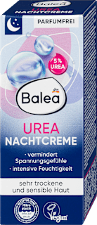 Urea noćna krema za suhu i osjetljivu kožu Balea