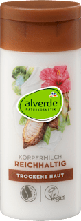tělové mléko bio kakao & bio ibišek alverde NATURKOSMETIK
