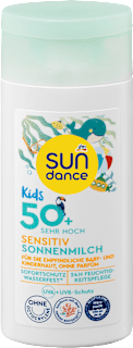 Kids SENSITIV dečije mleko za zaštitu od sunca - putna ambalaža, SPF 50+ SUNDANCE