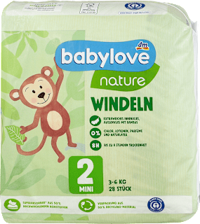 Nature pelene mini vel. 2 (3 – 6 kg) babylove nature