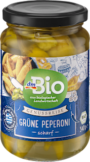 Grüne Peperoni, scharf dmBio