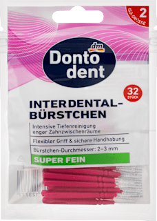 Medzizubné kefky extra jemné Dontodent