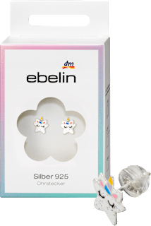 Ohrstecker Kind in Sternform 925 Silber ebelin