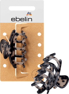 Haarklammer Leo-Optik, klein ebelin