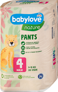 nature pelene gaćice, MAXI, veličina 4 (9- 15 kg) babylove nature