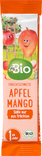 Ovocná tyčinka jablko-mango dmBio