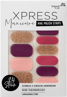 Naklejki na paznokcie XPRESS Manicure Nail Polish Strips Romantic Rose 042 trend !t up