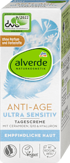 Krema za obraz Anti-Age Ultra Sensitiv alverde NATURKOSMETIK