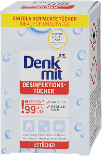 Fertőtlenítő kendő Denkmit