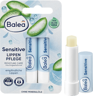Szenzitív ajakápoló, duopack Balea