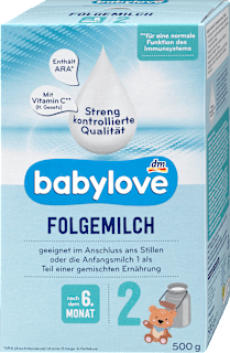 Mleko następne 2, po 6. miesiącu babylove