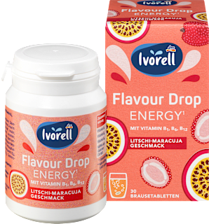 Flavour Drop Energy - Litschi-Maracuja Ivorell