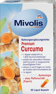 Capsulele de curcumă Premium  Mivolis