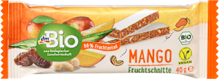 Barretta di frutta con mango Bio e datteri Bio dmBio