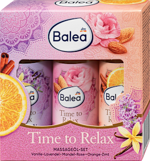 Time to Relax Massageöl-Set Balea