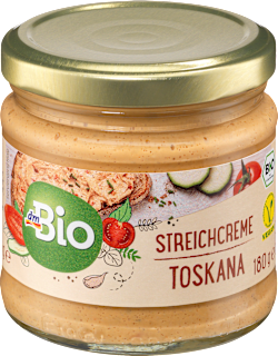 Brotaufstrich, Streichcreme Toskana dmBio