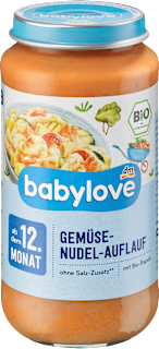 Зеленчуково меню с нудели и млечни продукти, 12+м babylove