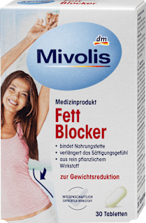 Tablety Blokátor tukov Mivolis