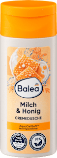Kremasti gel za tuširanje med i mleko - putna ambalaža Balea