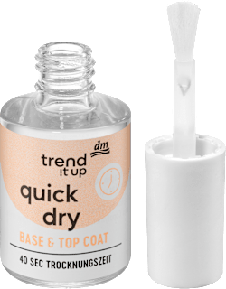 Base&Top Coat cu uscare rapidă trend !t up