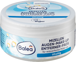 Abschminkpads Mizellen ölhaltig Balea