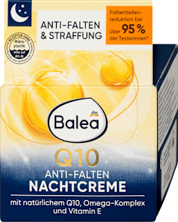 Q10 noční pleťový krém  Balea