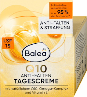 Q10 dnevna krema protiv bora, SPF15 Balea