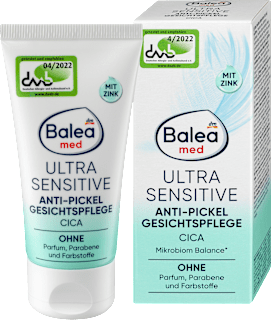 Ultra Sensitive Cica krema za lice protiv prištića Balea med