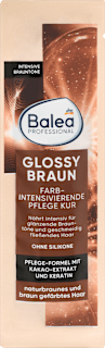 Intensywna kuracja do włosów brązowych Glossy Braun Balea PROFESSIONAL