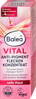 Balea Vital koncentrát na pigmentové škvrny pre zrelú pleť Balea