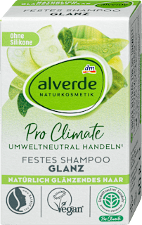 Твърд шампоан Glanz alverde NATURKOSMETIK