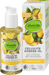 Olejek do ciała antycellulitowy, cytryna BIO & rozmaryn BIO alverde NATURKOSMETIK