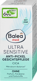 ULTRA SENSITIVE Cica krema za lice protiv bubuljica Balea med