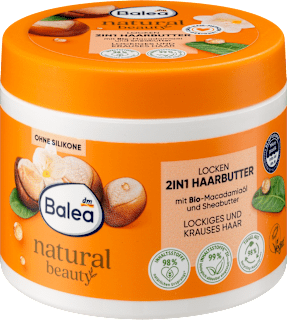 Масло за къдрава коса natural beauty 2 в 1  Balea