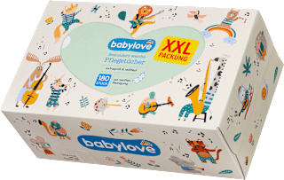 besonders weiche Pflegetücher XXL sortiert babylove