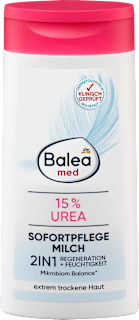 tělové mléko 15% UREA 2 v 1  Balea med