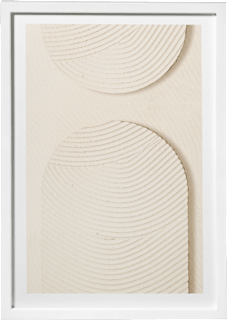 Bilderrahmen Bristol 30x45 cm, weiß Paradies