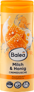Krémový sprchovací gél s mliekom a medom Balea