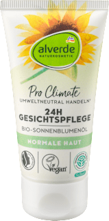 Gesichtscreme 24h Sonnenblumenöl alverde NATURKOSMETIK