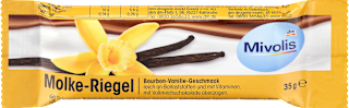 Molke-Riegel Bourbon-Vanille-Geschmack Mivolis